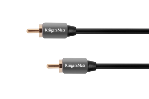 Laidas RCA - RCA 1m gold Kruger&Matz 